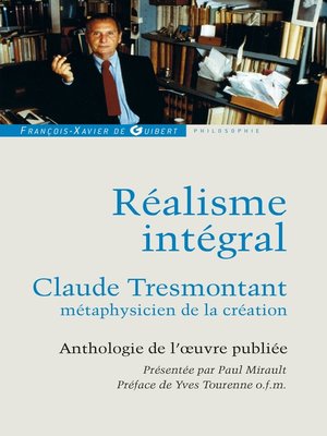 cover image of Réalisme intégral